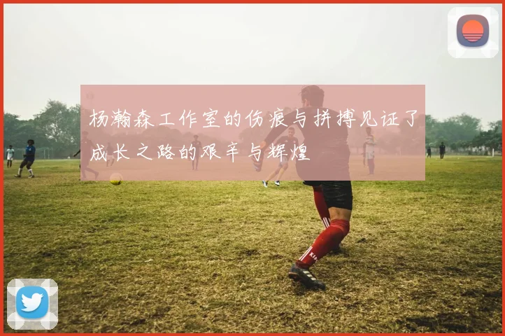 杨瀚森工作室的伤痕与拼搏见证了成长之路的艰辛与辉煌